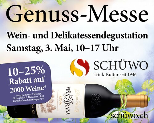 Genuss-Messe – Grosse Wein- und Delikatessendegustation Wohlen