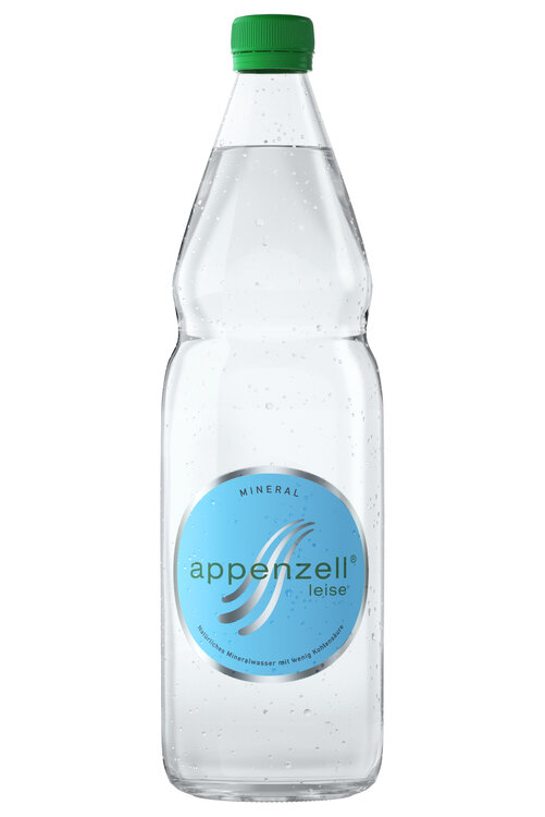 Appenzell Mineral leise (grün) mit wenig Kohlensäure