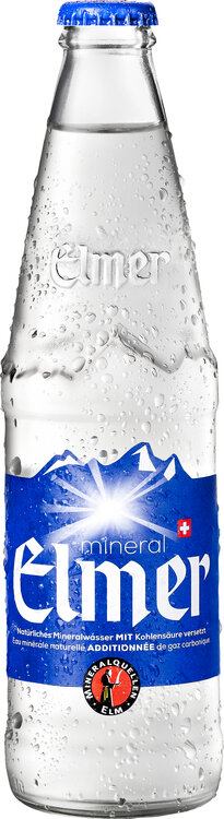 Mineral Elmer (blau) 33 cl mit Kohlensäure