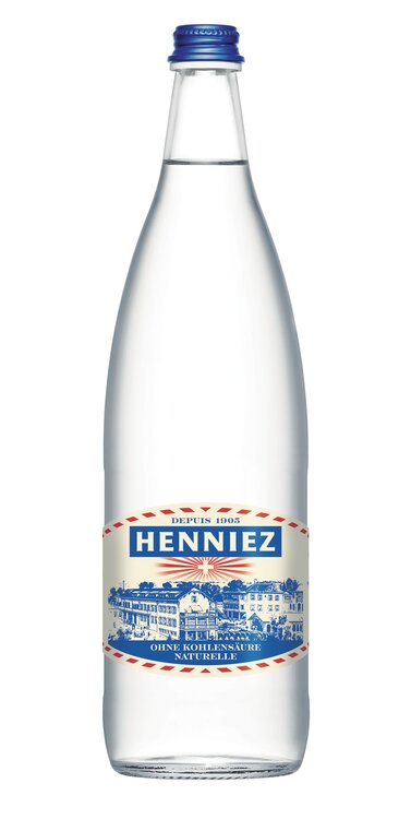 Henniez blau 1 L ohne Kohlensäure (ausverkauft - kein neuer Liefertermin bekannt)