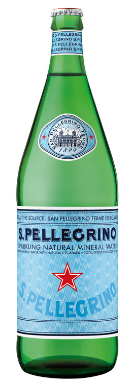 S.Pellegrino 100 cl Glas Mineral Flaschendepot -.50 