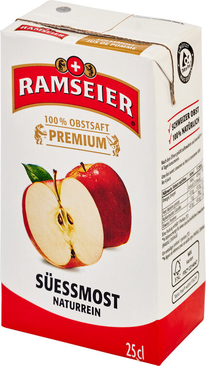 Ramseier Süessmost 25 cl Tetra Brik, Tetra Pak®