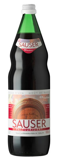 Rimuss **  rot 1.5  Vol. %  Zweistern Sauser im Stadium pasteurisiert (Herbstprodukt, 2026 wieder erhältlich)