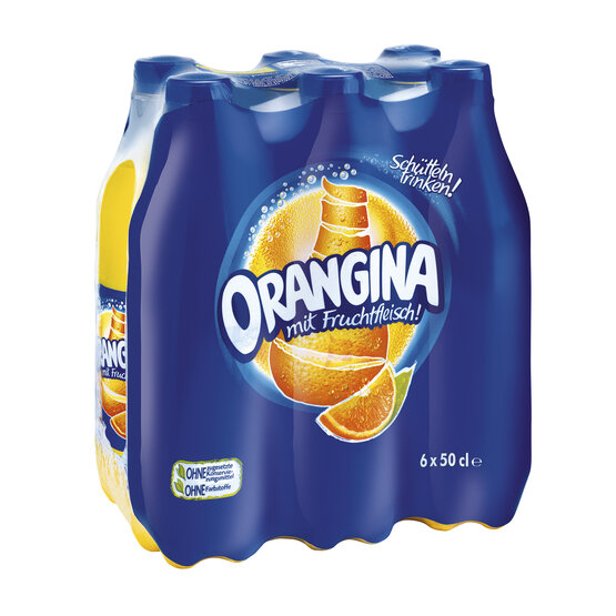 Orangina gelb 50 cl PET 6-Pack
