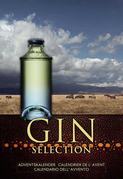Gin Adventskalender, 24 x 2 cl