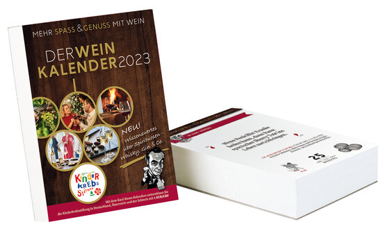 Der Weinkalender 2023 - Mehr Spass & Genuss mit Wein - von Weinakademiker Markus Eser
