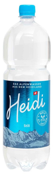 Heidi Alpenwasser aus dem Heidiland ohne Kohlensäure 150 cl EW 6-Pack