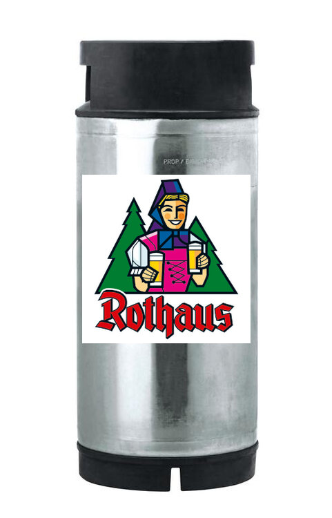 Rothaus Pils KEG 20 L Tank (grüner Verschluss)