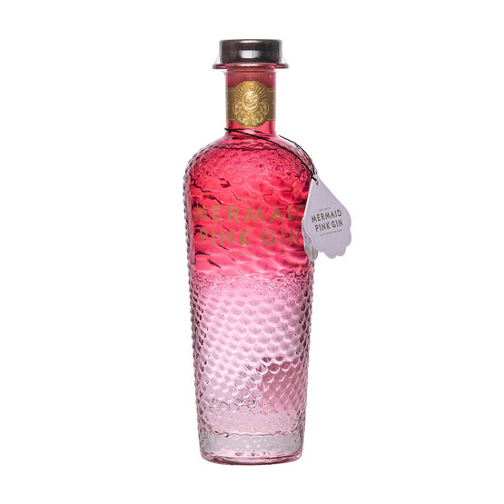 Gin Mermaid PINK Isle of Wight Small Batch Gin