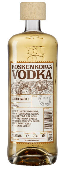 Vodka Koskenkorva Sauna Barrel