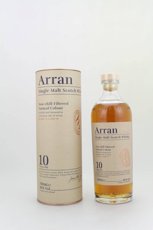 Whisky Arran Single Malt 10 years old 46° Isle of Arran