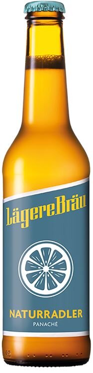 Lägere Bräu Naturradler Panaché 33 cl EW in Harassen
