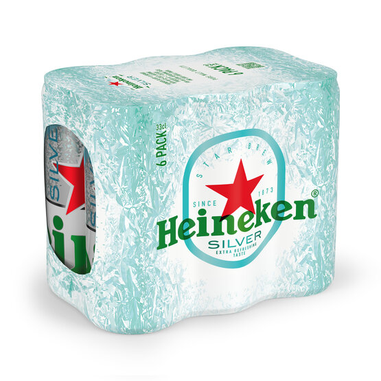 Heineken Silver 4,0% 33 cl Dose 6-Pack