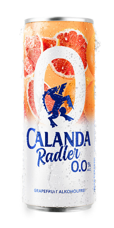 Calanda Radler Grapefruit 0.0% alkoholfrei 33 cl Dose 6-Pack 