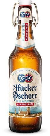 Hacker-Pschorr alkoholfrei 0.3% naturtrüb Bügelflasche Depot -.50 (auf Anfrage)