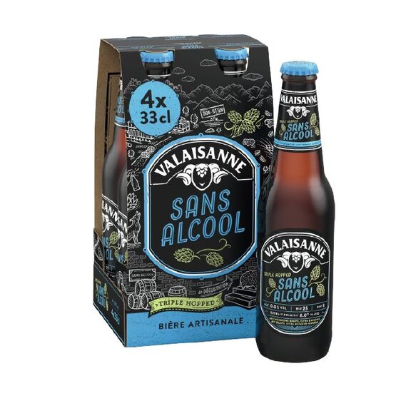 Valaisanne Sans Alcool 0.0% 33 cl EW Flasche 4-Pack (auf Anfrage)