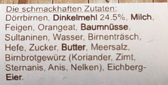 Birebrot mit Dinkel 260g