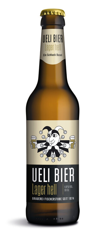 Ueli Bier Lager 33 cl MW 10er Harasse