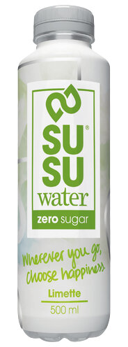 SUSU Water Limette Zero Sugar 50 cl PET 