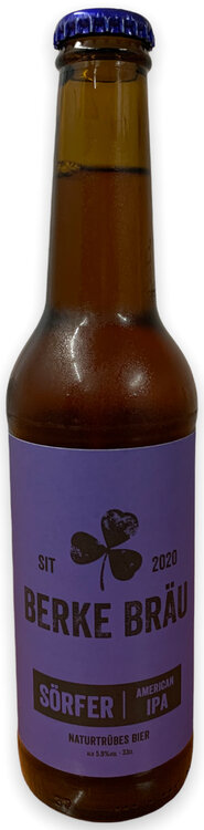 Sörfer American IPA Berke Bräu 33 cl EW (auf Anfrage)