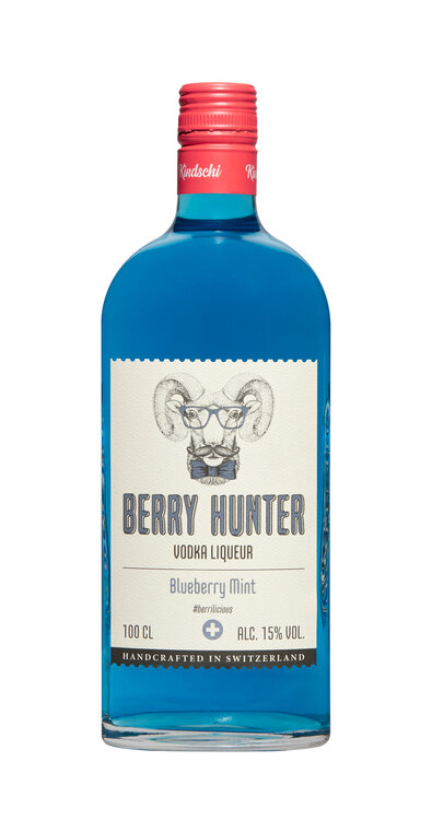 Berry Hunter Blueberry Mint Vodka Liqueur (solange Vorrat)