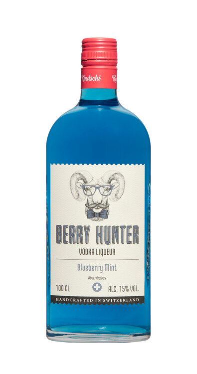 Berry Hunter Vodka Liqueur Blueberry Mint 