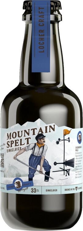 Locher Craft Mountain Spelt 33 cl MW 