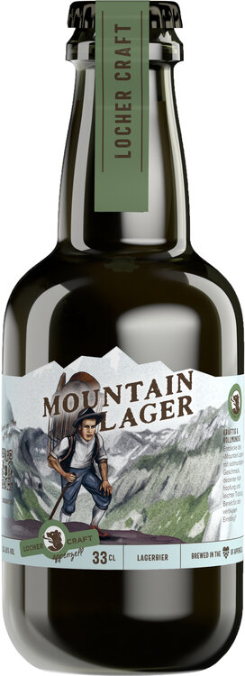 Locher Craft Beer Mountain Lager 33 cl MW