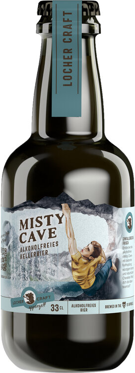 Locher Craft Beer Misty Cave alkoholfrei 0.5% 33 cl MW