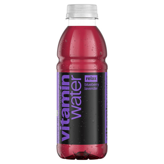 Vitamin Water Glacéau RELAX Heidelbeere Lavendel PET, 12-Pack (auf Anfrage)