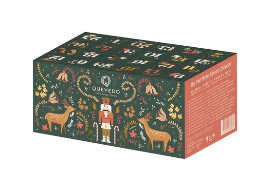 Porto Quevedo The Portweine Wine Advent Calendar 24 x 50 ml