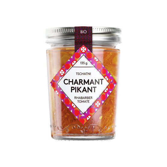 Tschatni Charmant Pikant Rhabarber GOBA 135g