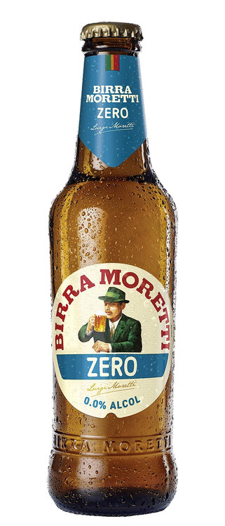 Birra Moretti Zero alkoholfrei 0.05%, EW Flasche, 33 cl (KW 21 wieder verfügbar)