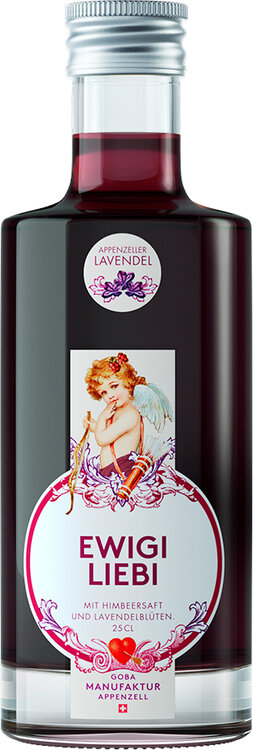 Ewigi Liebi Sirup 25 cl EW-Flasche Goba Manufaktur 