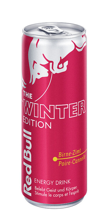 Red Bull Winter Edition 2023/2024 Birne-Zimt