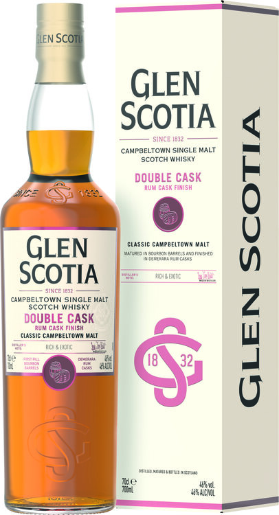Whisky Glen Scotia Double Cask Rum Finish Single Malt Campbeltown (solange Vorrat)