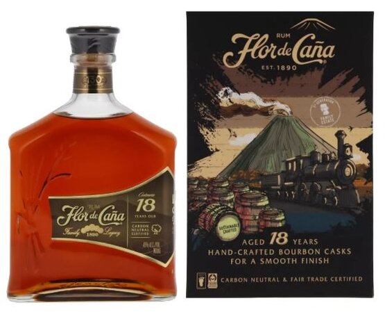 Rum Flor de Caña Centenario 18 años Nicaragua
