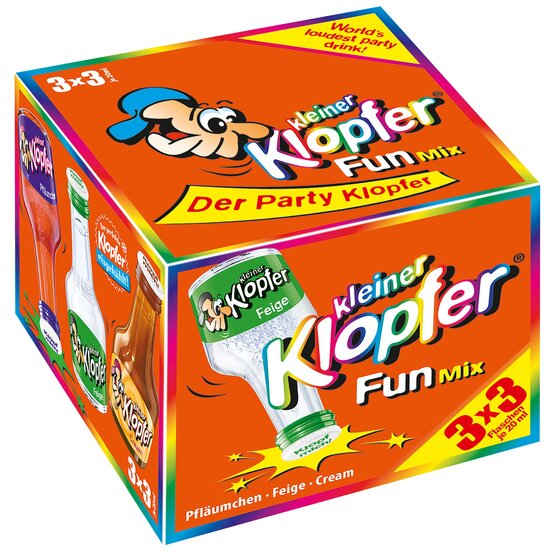 Kleiner Klopfer Fun-Mix 9er Pack (9 x 20 ml) 