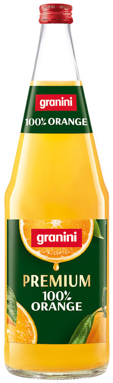 Granini Orangen-Nektar mit Fruchtfleisch MW-Flasche -.50 Har.Dep. 5.- 