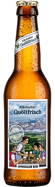 Appenzeller Quöllfrisch alkoholfrei 0.5% 33 cl Depot -.30