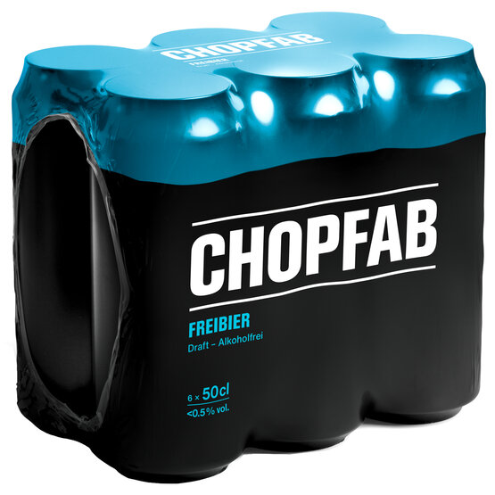 Chopfab Freibier alkoholfrei 0.5% 50 cl Dose 6-Pack