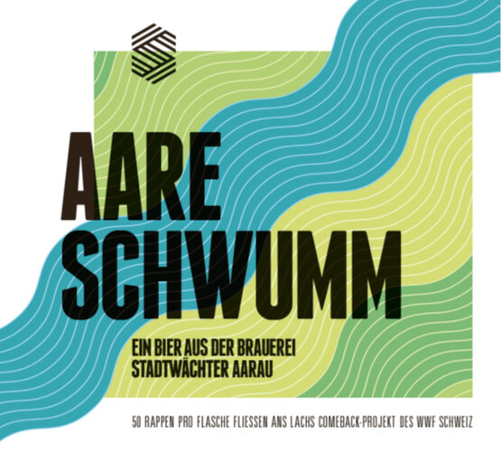 Stadtwächter Aareschwumm Summer Ale Aarau 33 cl EW Flasche (auf Anfrage) 