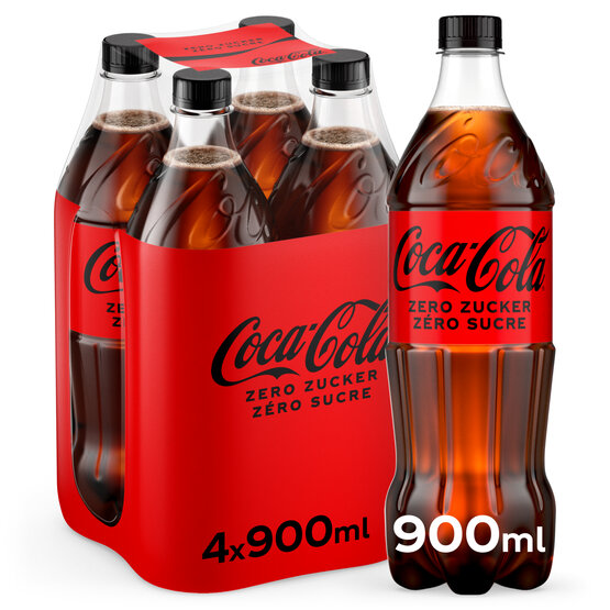 Coca-Cola Zero 90 cl PET 2x4-Pack 