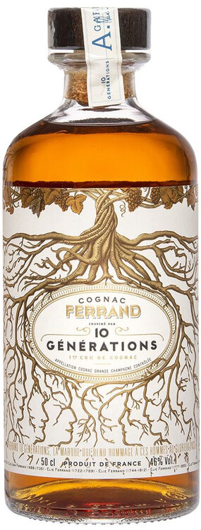 Cognac Pierre Ferrand 10 Generations Grande Champagne (solange Vorrat, kein neuer Liefertermin bekannt)