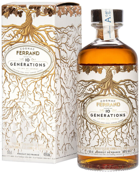 Cognac Pierre Ferrand 10 Generations Grande Champagne (solange Vorrat, kein neuer Liefertermin bekannt)