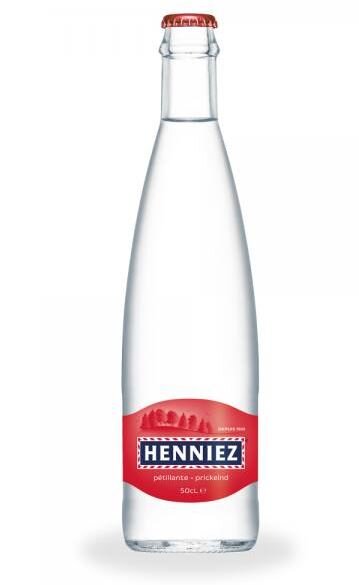 Henniez rot 50 cl mit Kohlensäure Flaschendepot -.30 