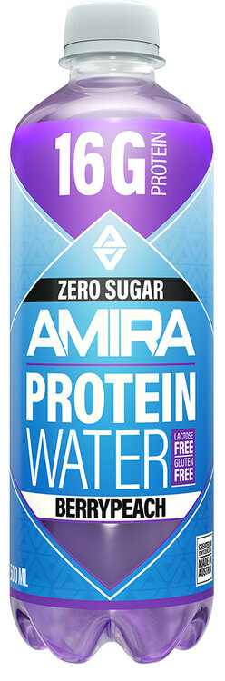 Amira Berrypeach Protein Water Low Calorie 50 cl PET 