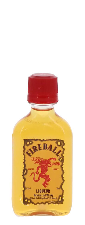 Fireball Zimt & Whisky Likör Portion 5 cl