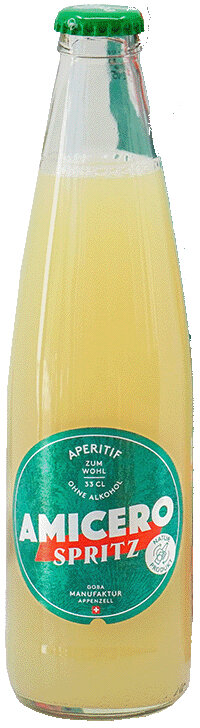 Apéritif Amicero Spritz alkoholfrei 0.0% 33 cl MW Goba Manufaktur 