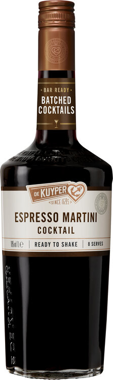 De Kuyper Espresso Martini Cocktail (auf Anfrage)